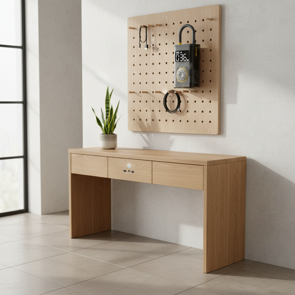 The Mobility Nook: Organizing Car Gear in Urban Entryways