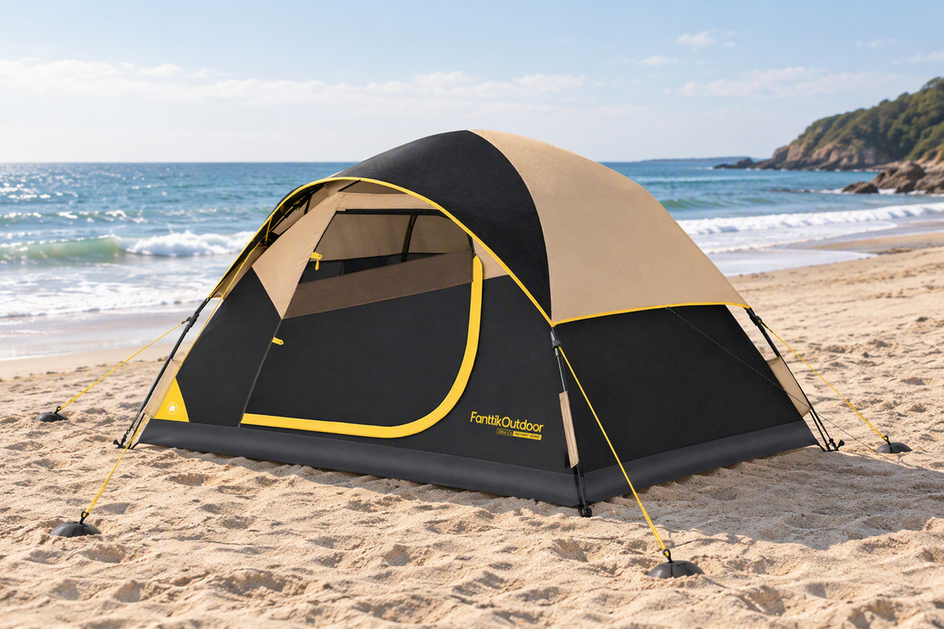 How to Anchor a Tent in Loose Beach Sand