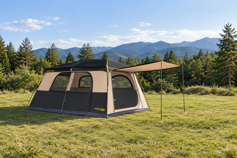 Campsite Drainage Selection: How to Pitch a Tent to Prevent Water Pooling