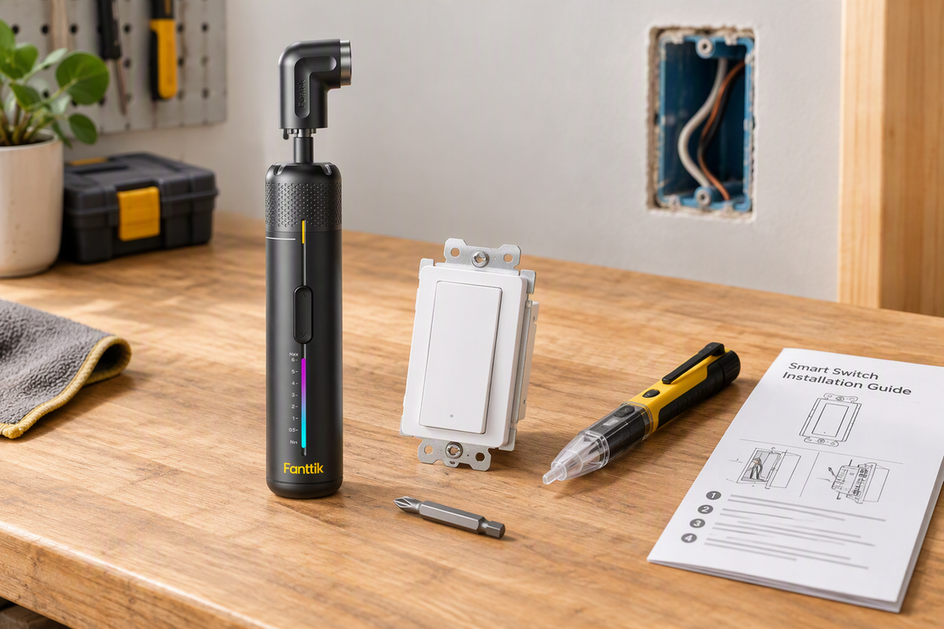 Smart Home Switch and Outlet Installation: Choosing Insulated Bits and Appropriate Torque