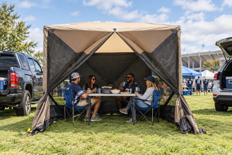 Pop-Up Canopy Setup for Tailgating and Markets: One-Person vs Two-Person Frames