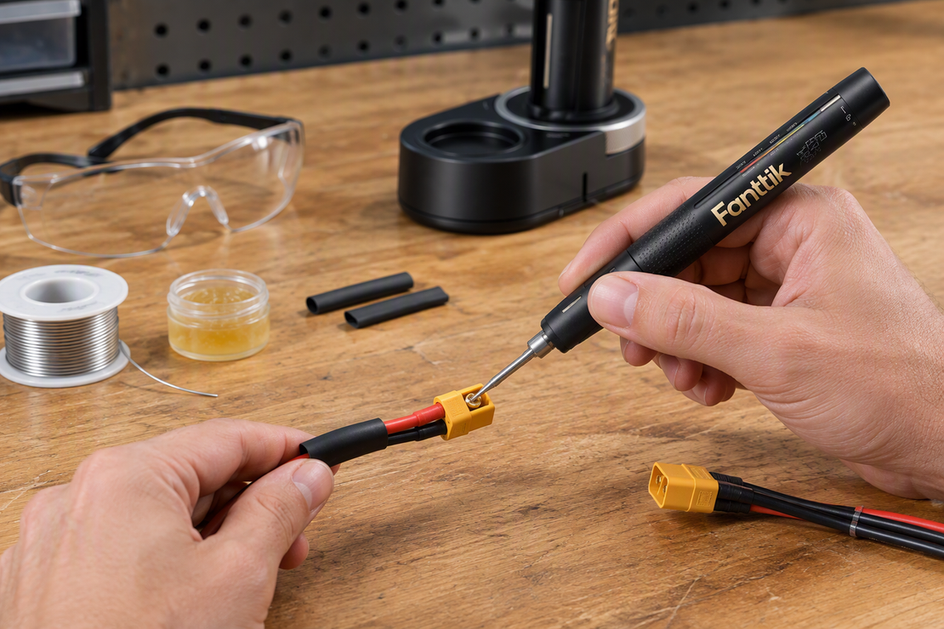 How to Solder XT60 Battery Connectors Without Melting the Plastic Housing