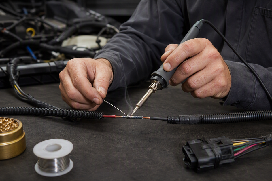 How to Wire and Solder Automotive Auxiliary Lights and Dash Cams Reliably
