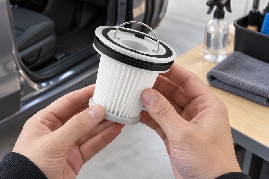 Why Fine Dust Can Escape a Car Vacuum That Picks Up Crumbs