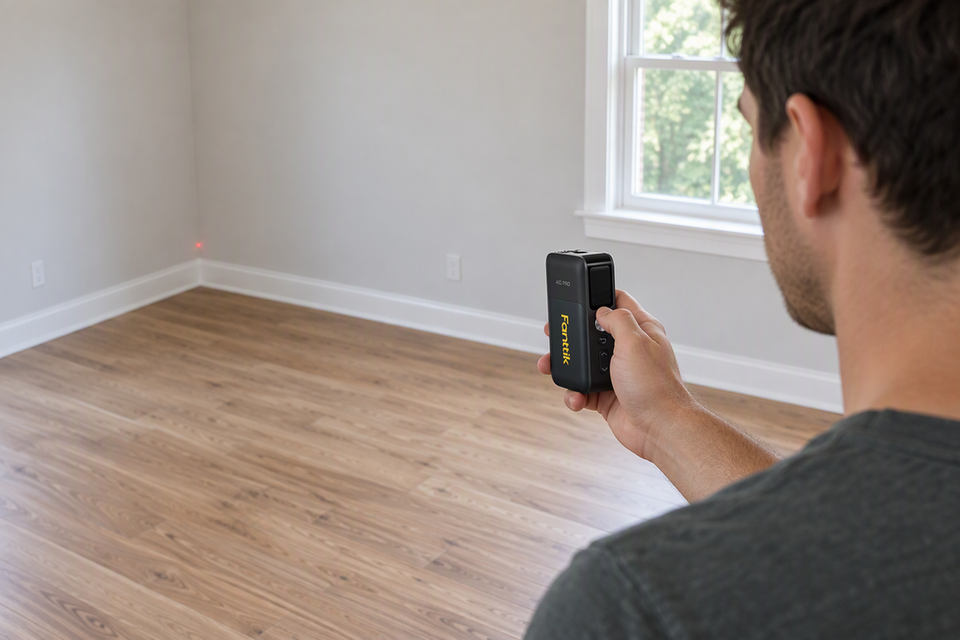 How to Check Whether a Room Is Square With a Laser Distance Meter
