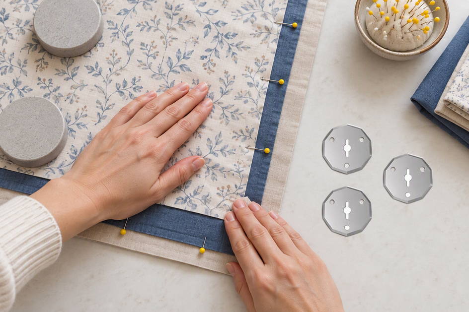 How to Cut Multiple Fabric Layers With Electric Scissors Without Shifting