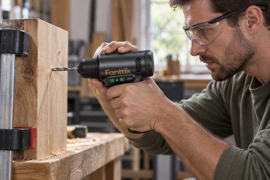 How to Drill a Straight Hole With a Handheld Drill
