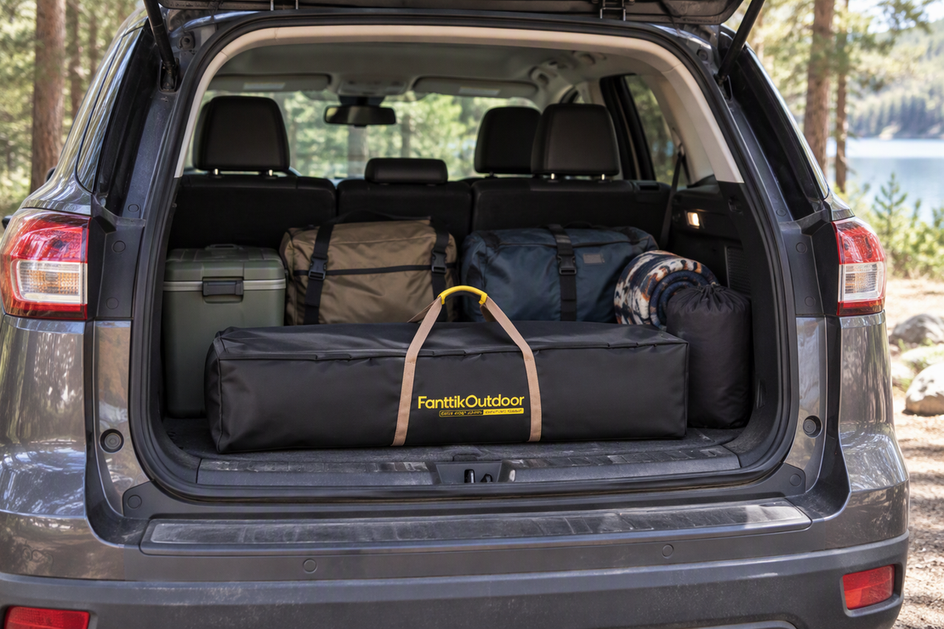 How to Fit a Camping Tent Into a Crowded Trunk