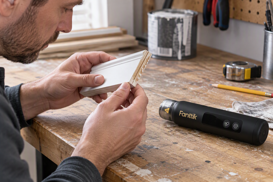How to Test Whether a Heat Gun Is Safe for a Surface