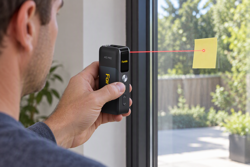 Measuring Glossy and Glass Surfaces with a Laser Measure: How to Fix Refraction Errors