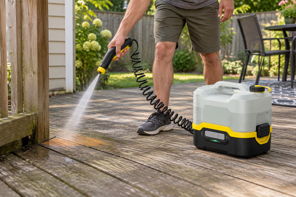 How to Match Pressure-Washer Technique to a Surface