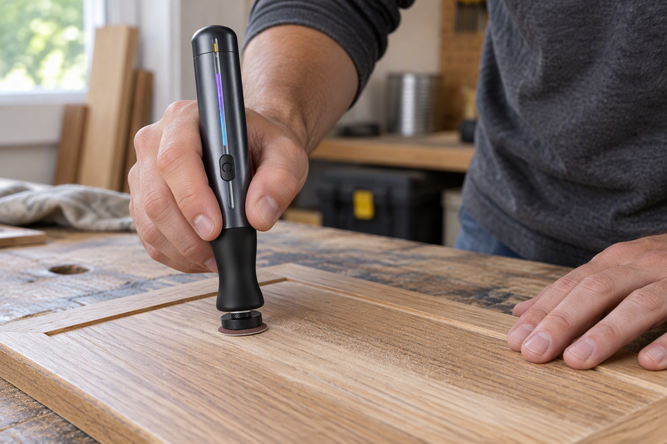 How to Sand Veneer With a Detail Sander Without Cutting Through It