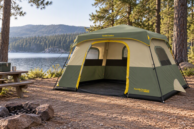 Which Way Should a Tent Door Face at a Campsite?