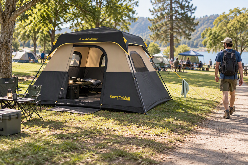 How to Make Tent Guy Lines Easier to See at a Busy Campsite