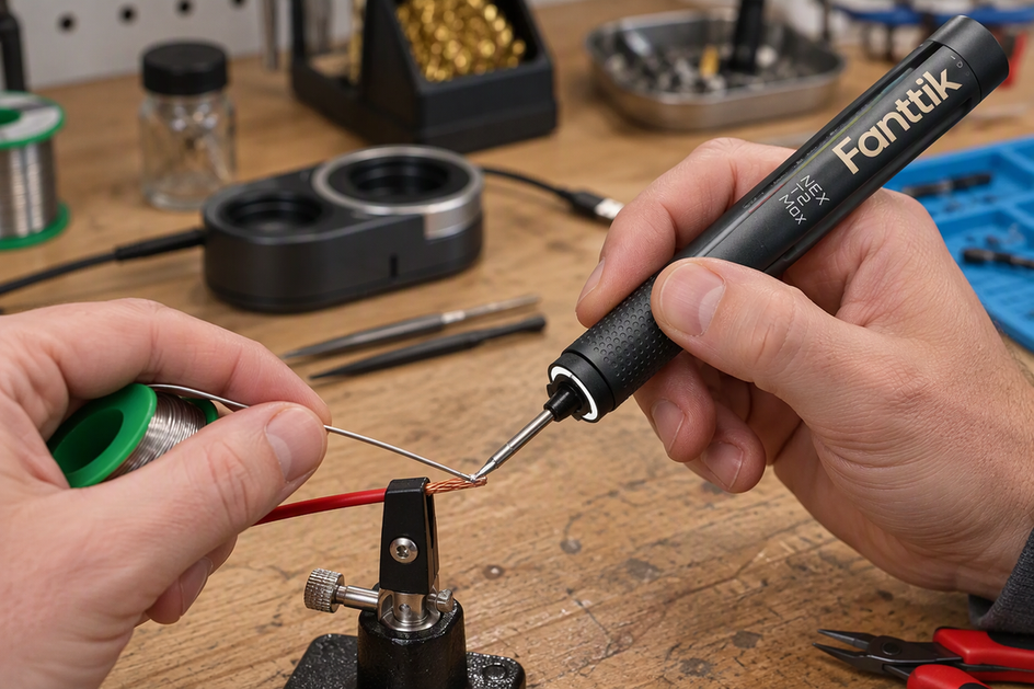 How to Tin Stranded Wire Before Soldering