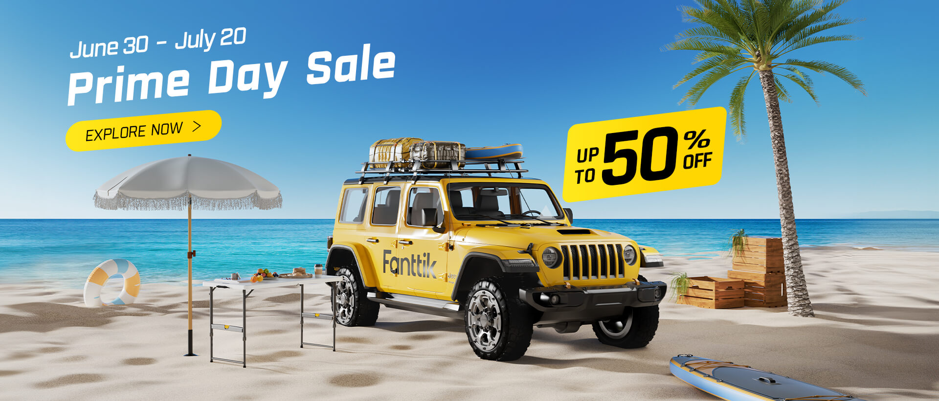 Fanttik Prime Day Sale