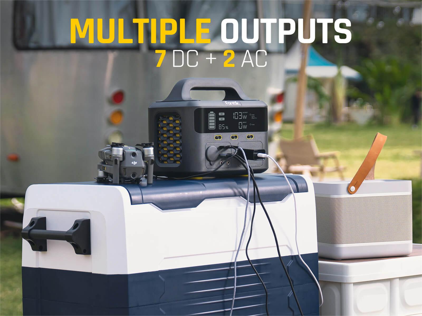 Fanttik EVO 300 Portable Power Station, 299Wh Backup Power Supply