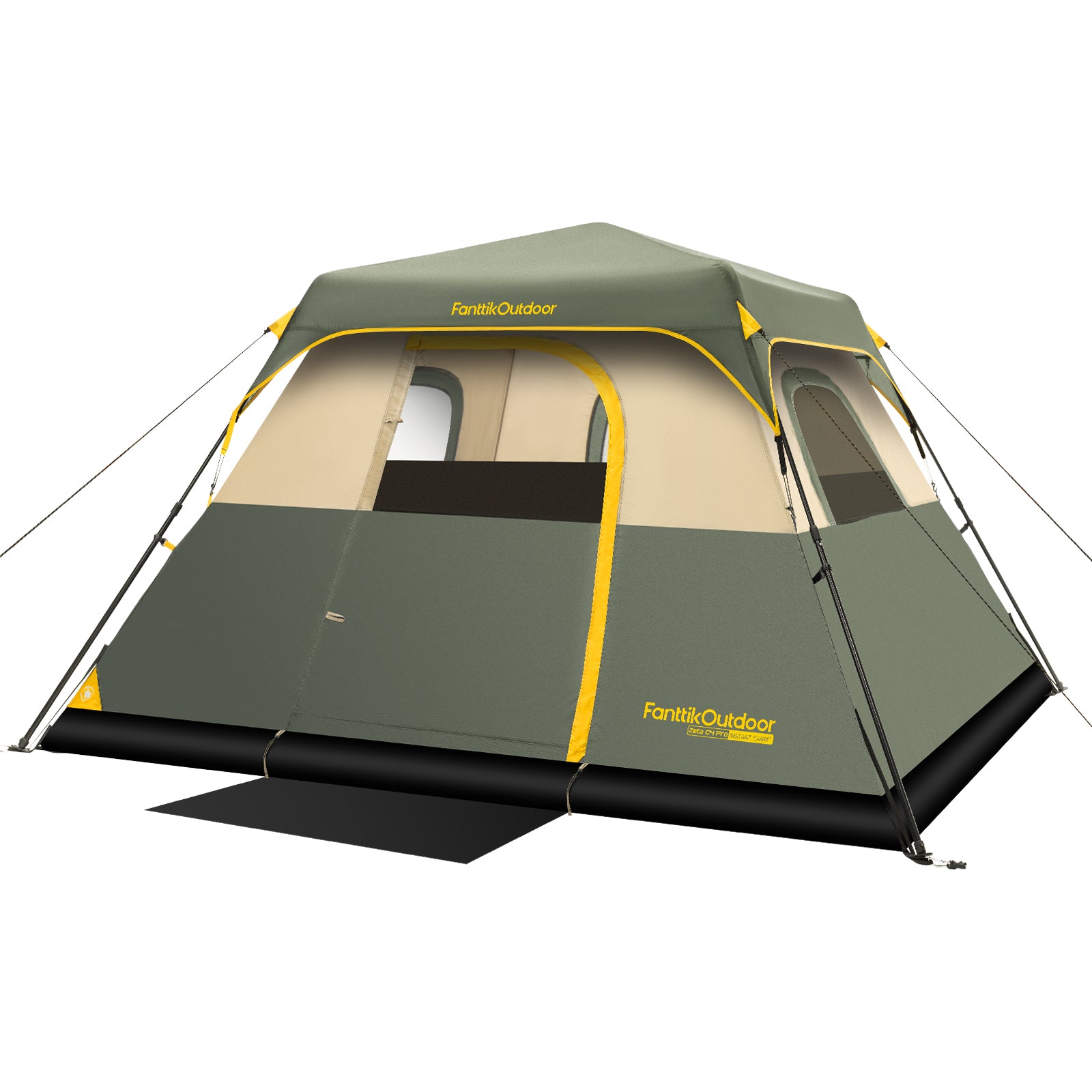 FanttikOutdoor Zeta C4 Pro Camping Tent, Green
