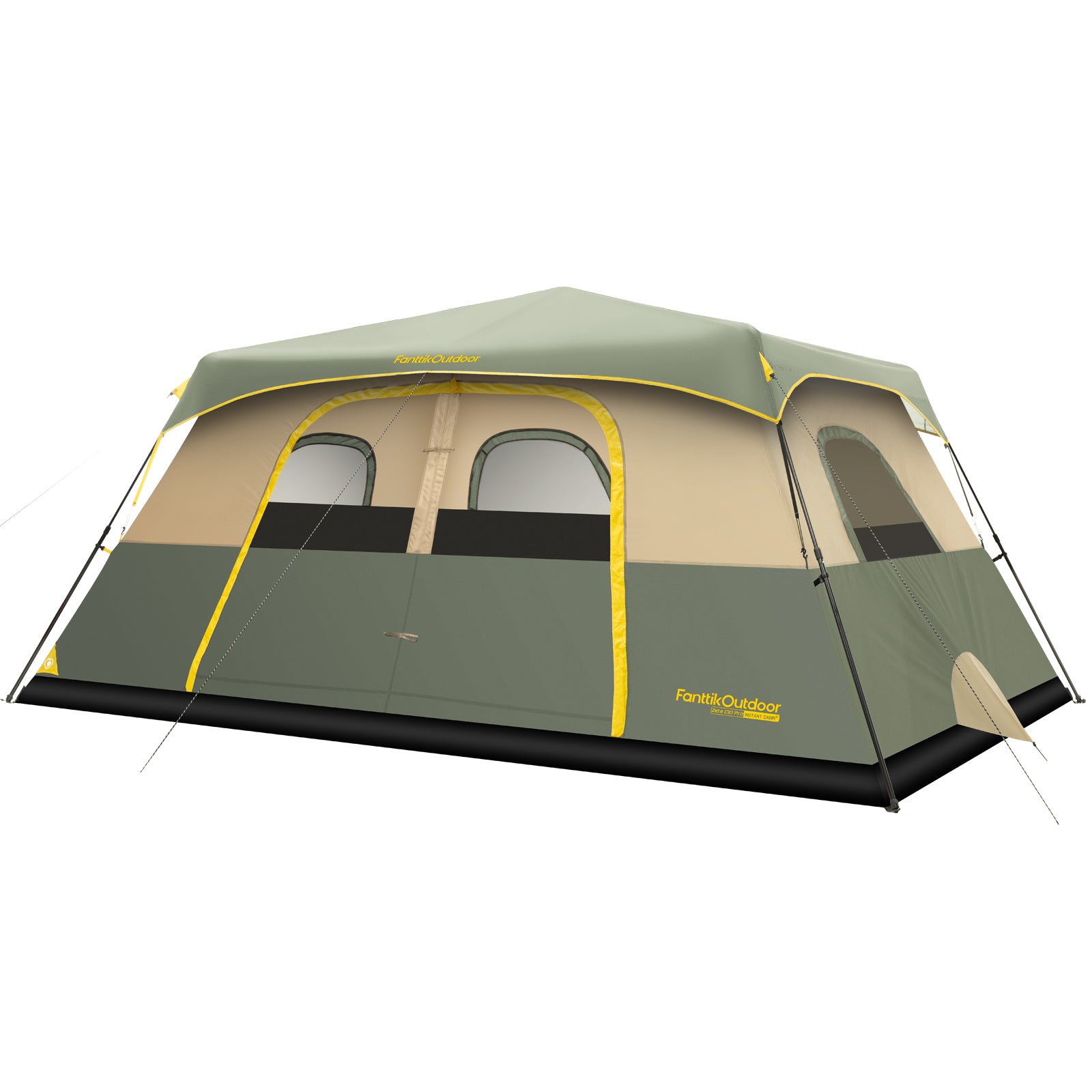 canopy camping tent FanttikOutdoor Zeta C10 Pro 10 Person Camping Tent-Instant Tent