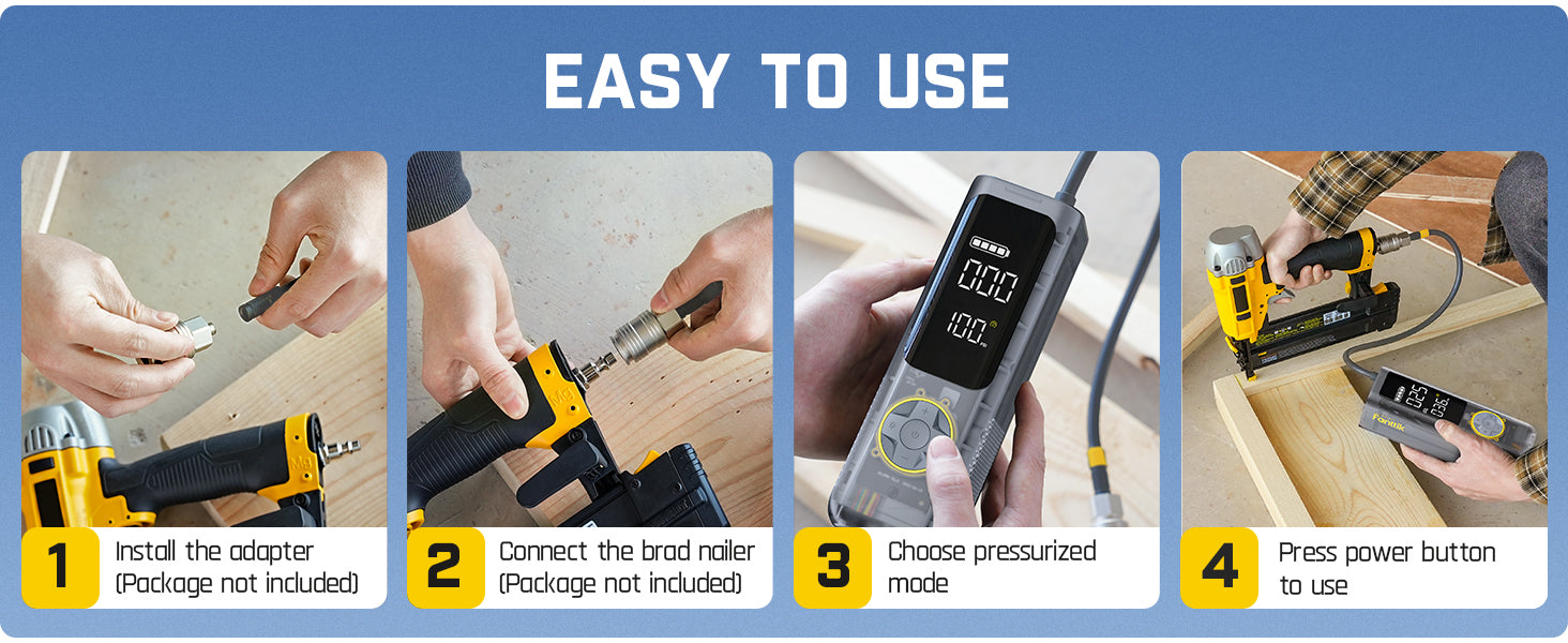 Fanttik X8 APEX Tire Inflator Portable Air Compressor, 1 Min Fast Inflation, 150PSI Cordless Tire Inflator with LED Dual Screen, Suitable for Car, Bike, Motorcycle, Up to 26.3″ Tires