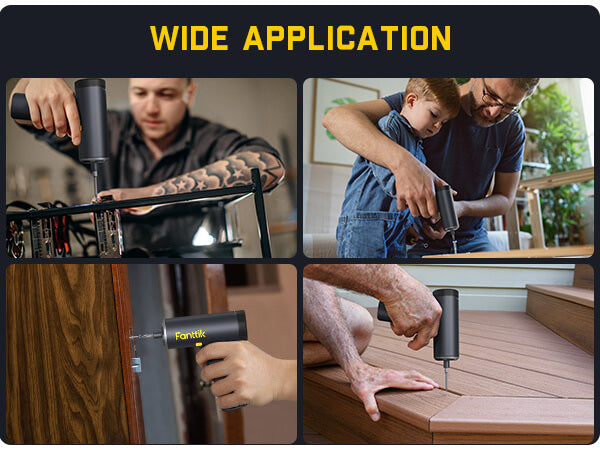 Fanttik L1 Ace Cordless Power Screwdriver, Electric Screwdriver Kit with EVA Storage Bag