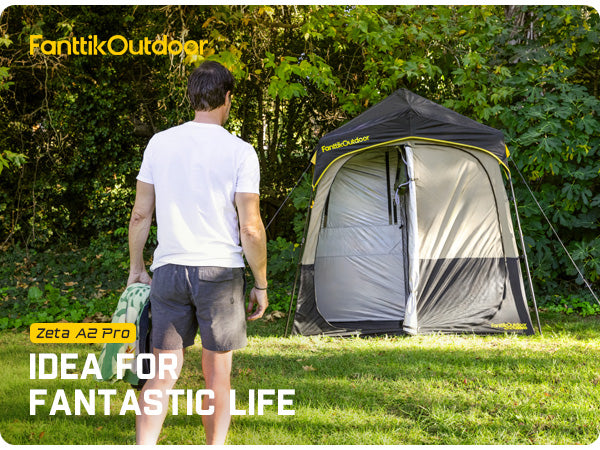 FanttikOutdoor Zeta A2 Pro Shower Tent