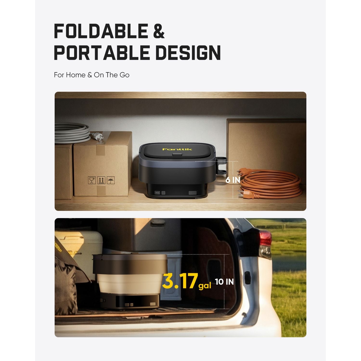 Fanttik NB10 Fold Cordless Pressure Washer