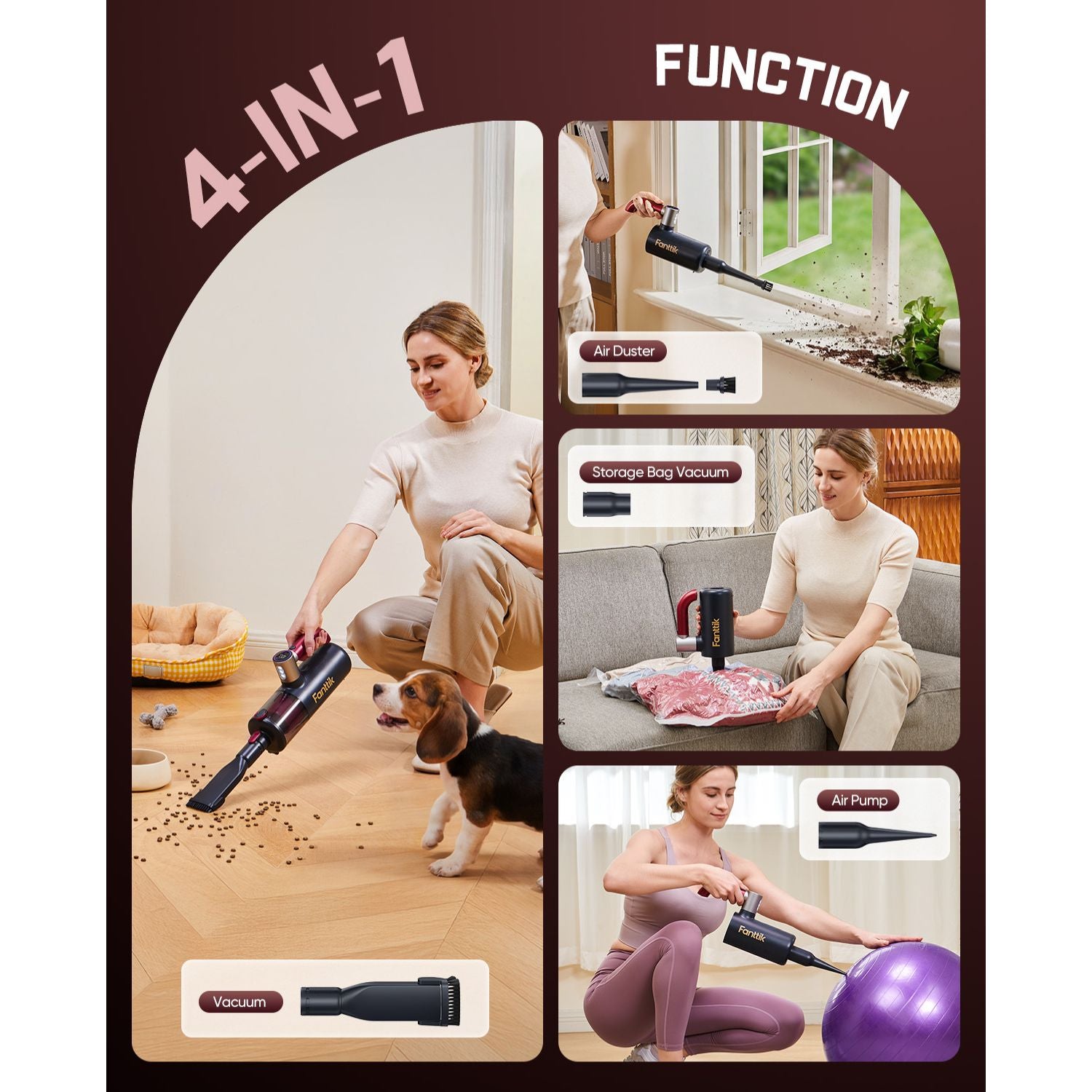 Fanttik Cruise V11 APEX Cordless Handheld Vacuum