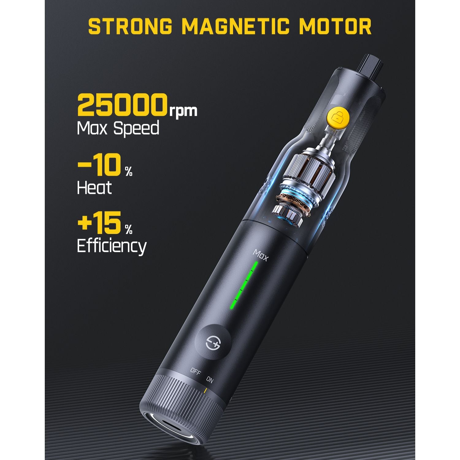 Fanttik F2 PRO Cordless Rotary Tool Kit 4V, Strong Magnetic Motor, Revostor Hub, 5 Variable Speed, 25000 RPM, 55 Accessories, for Sanding, Polishing, Drilling, Carving, Cutting DIY Crafts