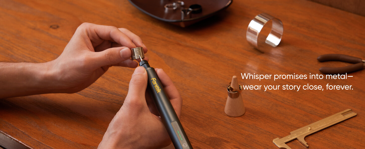 Fanttik F2 Master Eng Engraving Pen, Cordless Rotary Tool Kit with 5 Variable Speed, Rechargeable Engraver Pen with 20Pcs Bits for Metal, Wood, Glass, Plastic, Portable for Artists & DIYers