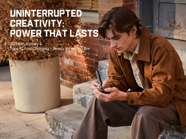 Fanttik F2 Master Eng Engraving Pen, Cordless Rotary Tool Kit with 5 Variable Speed, Rechargeable Engraver Pen with 20Pcs Bits for Metal, Wood, Glass, Plastic, Portable for Artists & DIYers