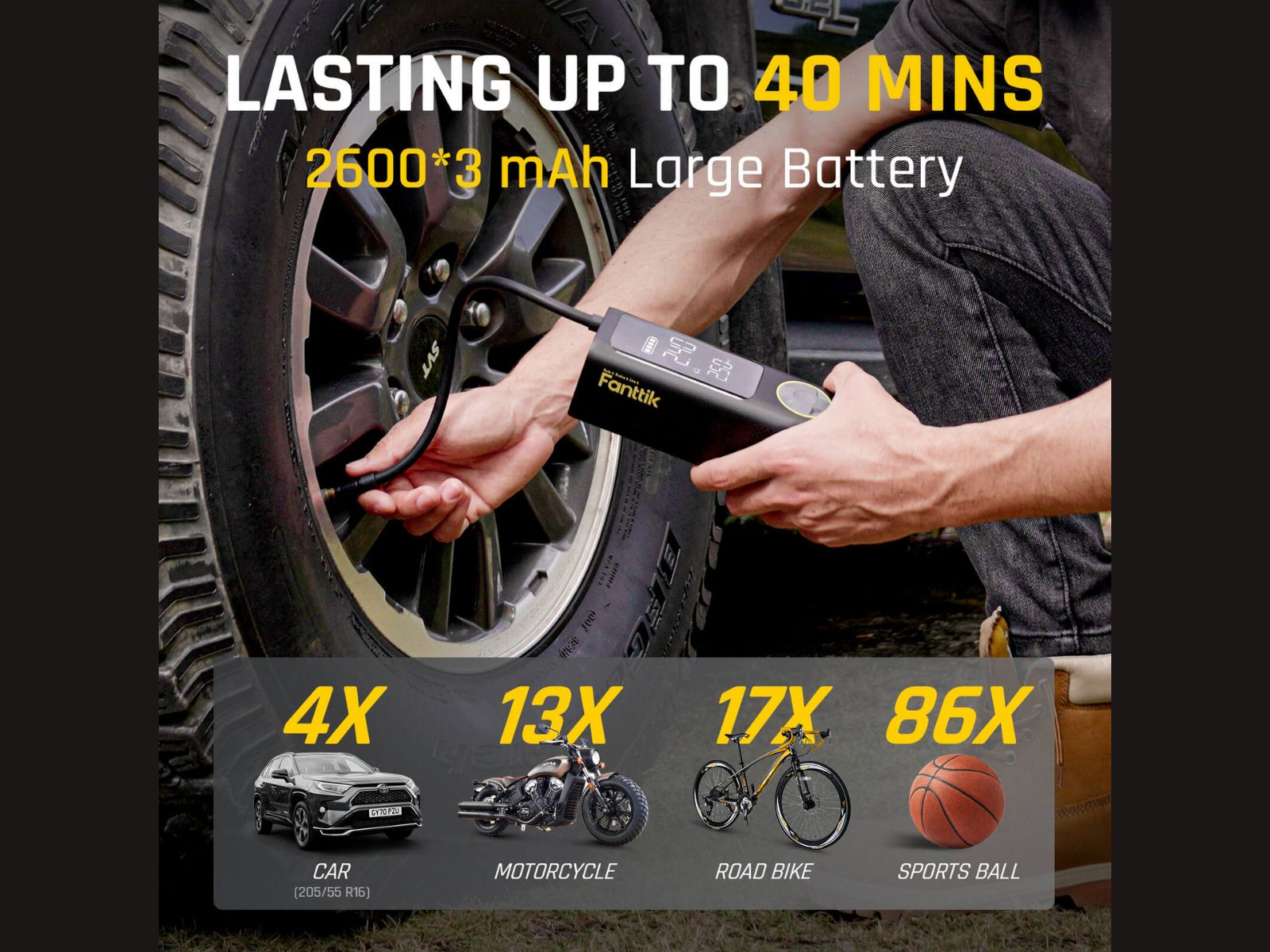 Fanttik X8 APEX EV Tire Inflator