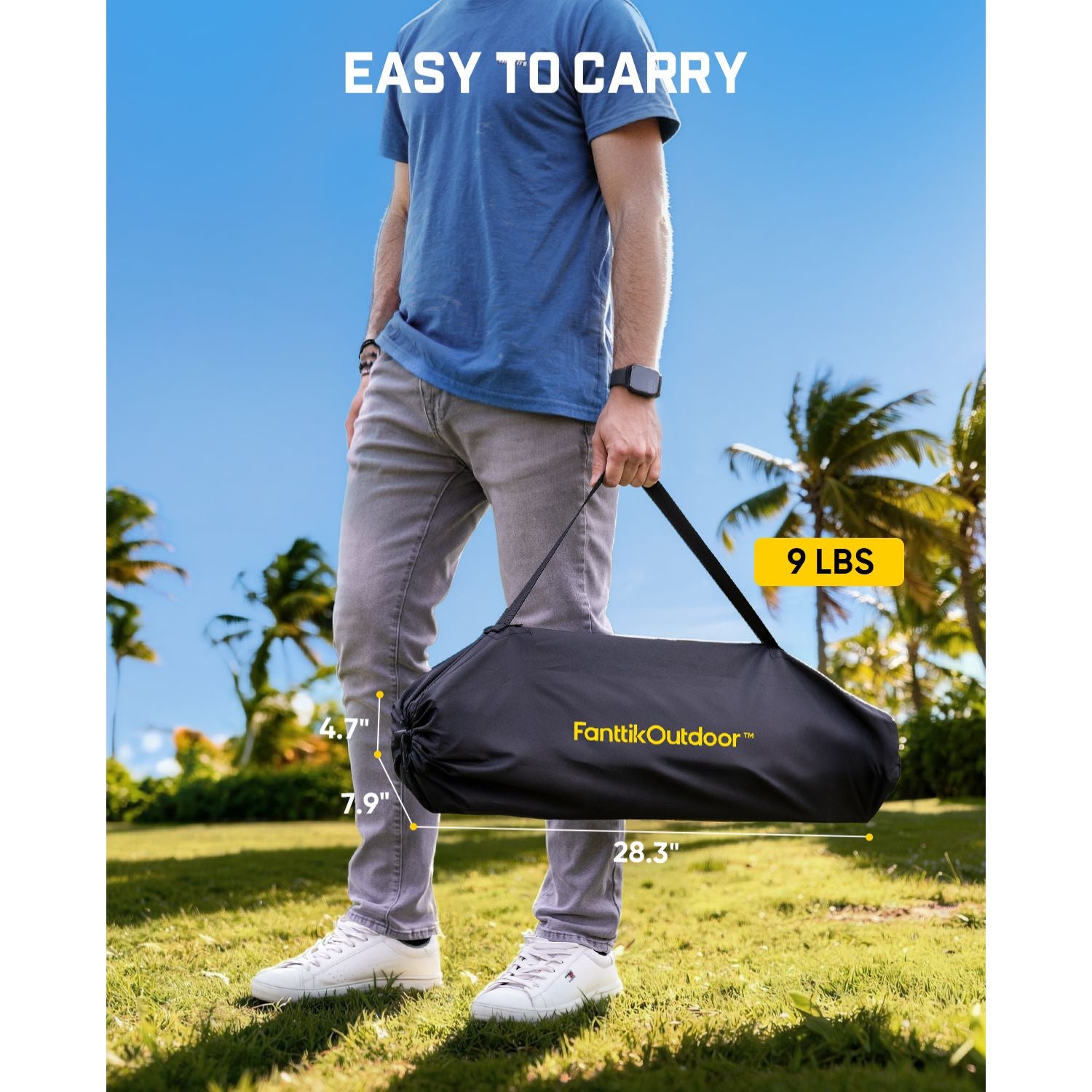 FanttikOutdoor Zeta V11 Pro Camping Table, Large