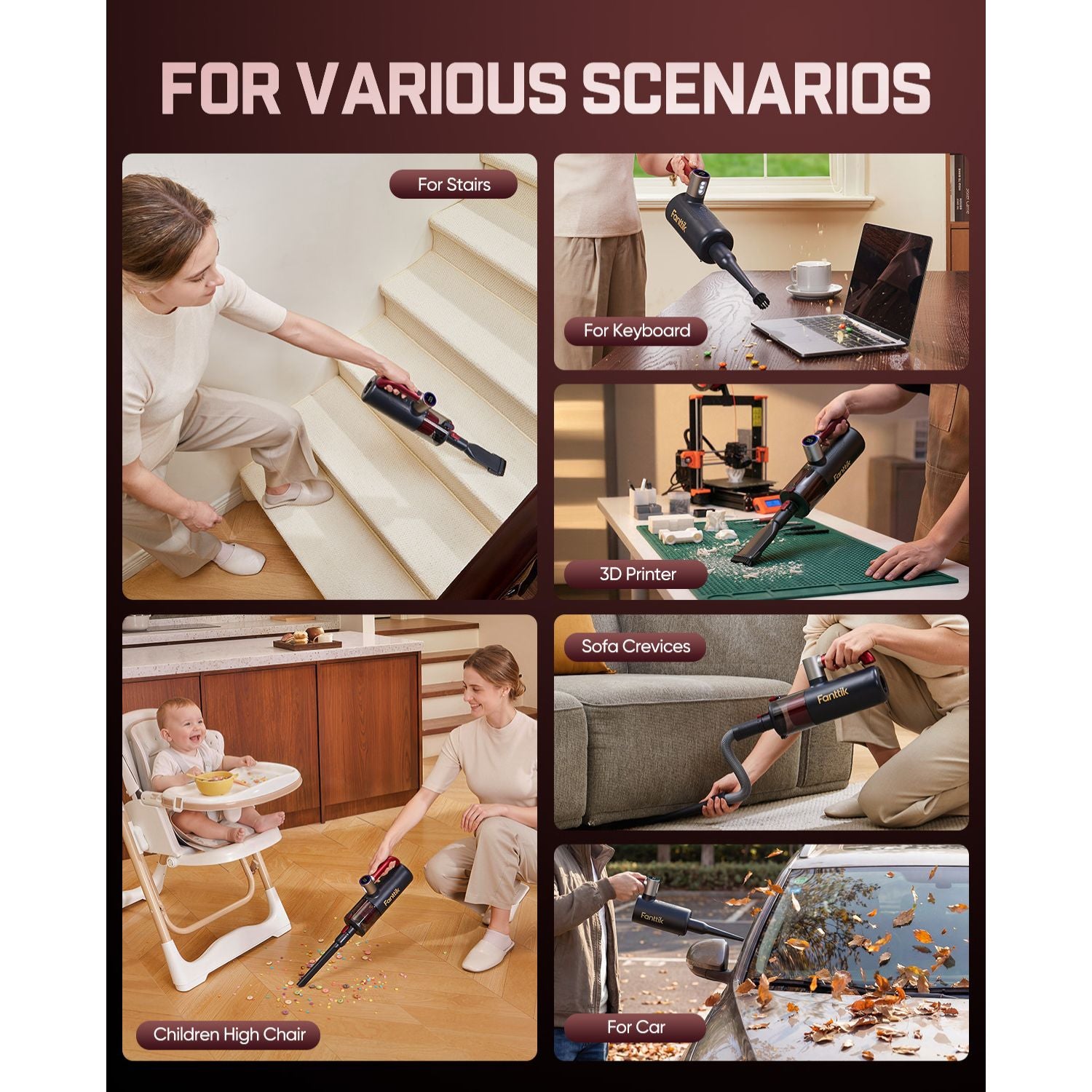 Fanttik Cruise V11 APEX Cordless Handheld Vacuum