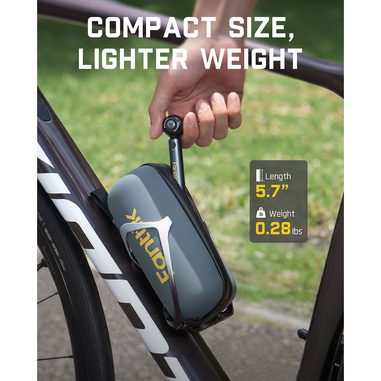 At just 0.28 lbs and 5.7", this pocket-sized torque wrench lives in your repair kit or attaches to your frame via its rugged PU case. With waterproof protection and instant access, WB10 Nova is always ready for trailside tweaks