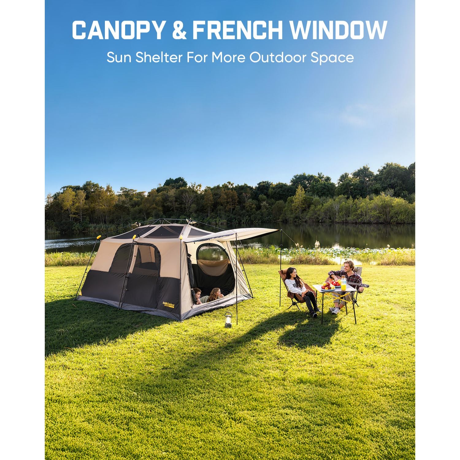 FanttikOutdoor Zeta C8/C10 Apex Camping Tent