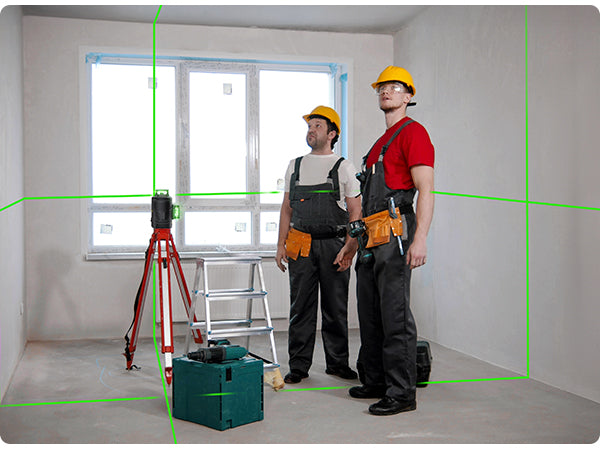 Fanttik D12 PLUS Laser Level 3×360°, Self-leveling Green Cross Line, 12 Lines for Construction and Picture Hanging, 5200mAh Battery Rechargeable, 200ft Outdoor Pulse Mode, Class II (<1 mW max output)