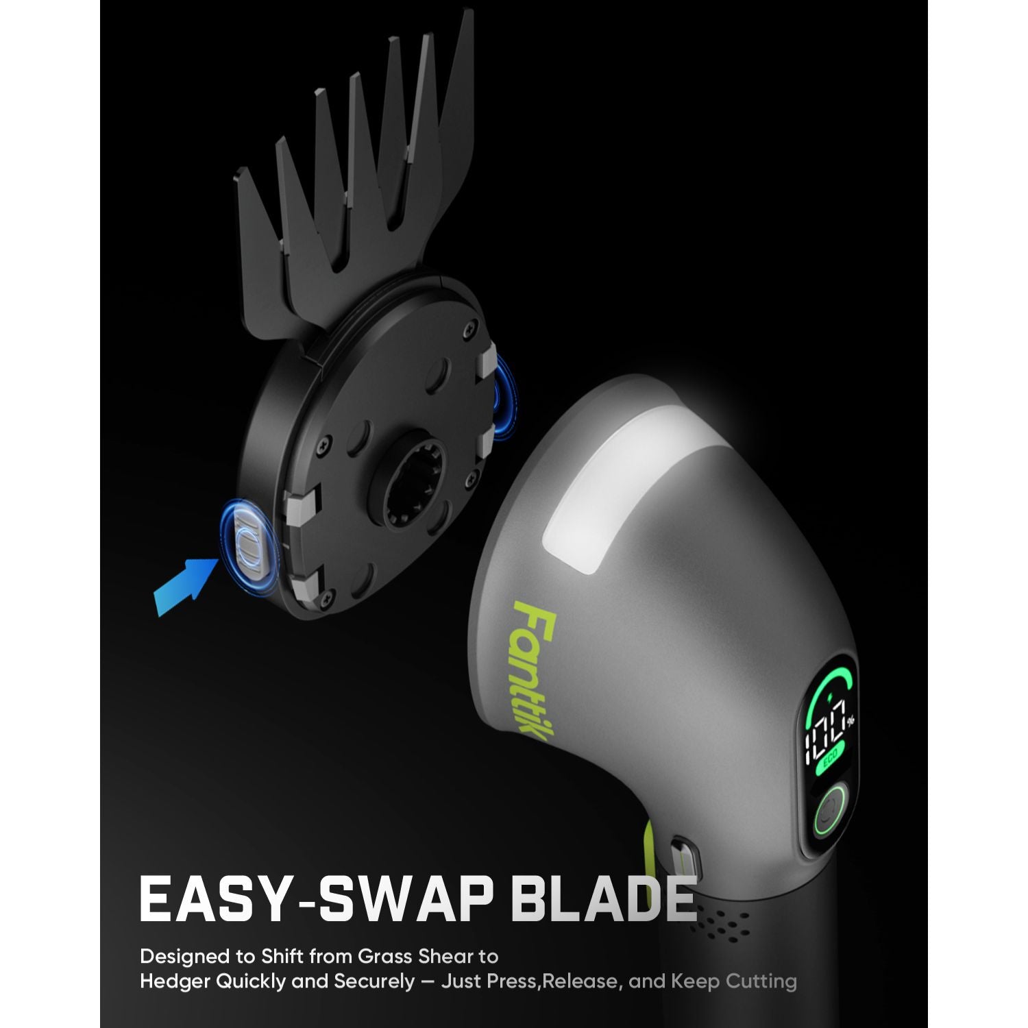 Fanttik Z10 Pro Cordless Hedge Trimmer