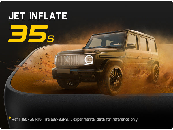 Fanttik X10 APEX Tire Inflator Portable Air Compressor, 35s Fast Inflation, 150 PSI Cordless Tire Inflator with Digital Pressure Gauge, Car Air Pump for MPV, SUV, Motorcycles, Bikes, Balls