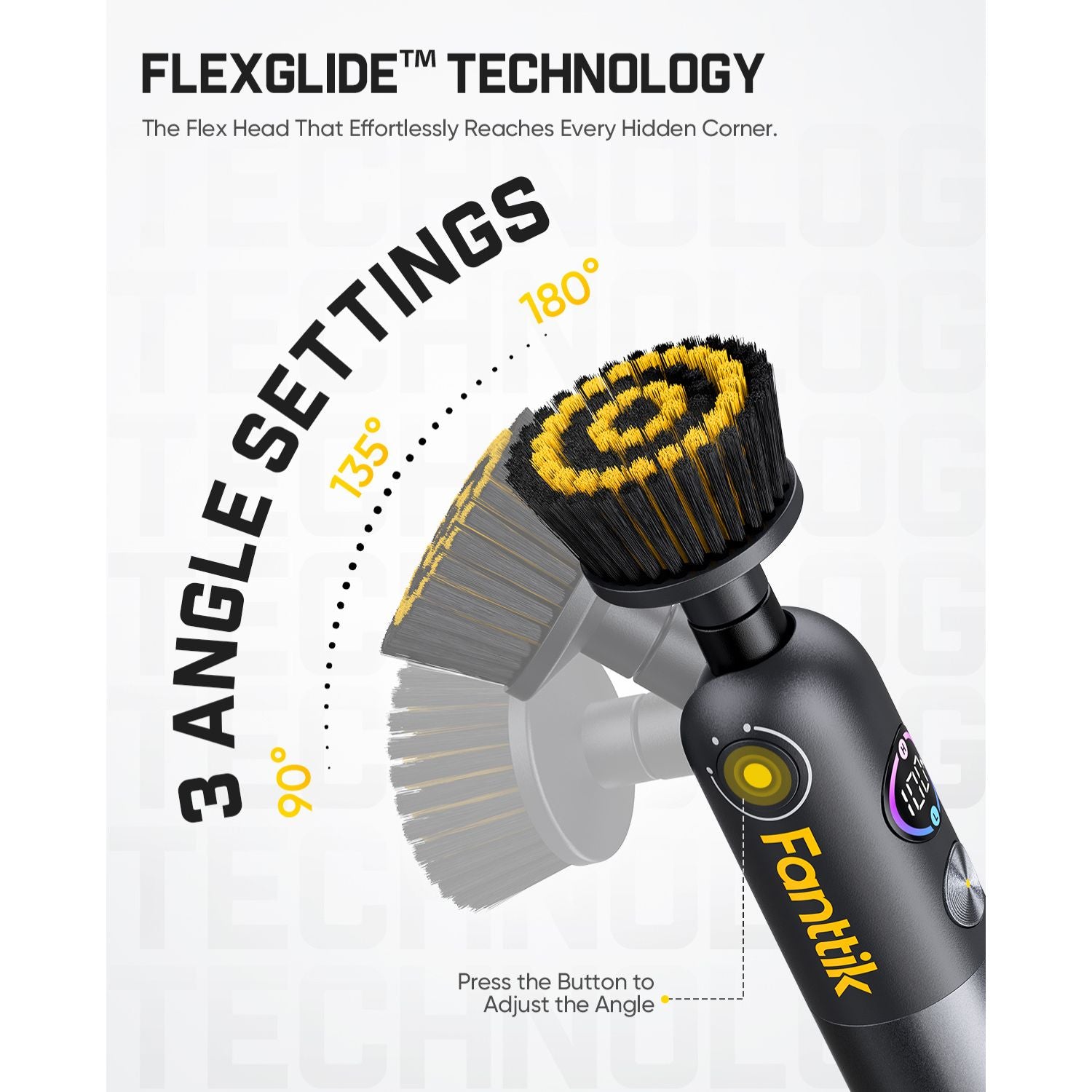 Fanttik Flip G10 Nano HomeCare Cordless Electric Spin Scrubber