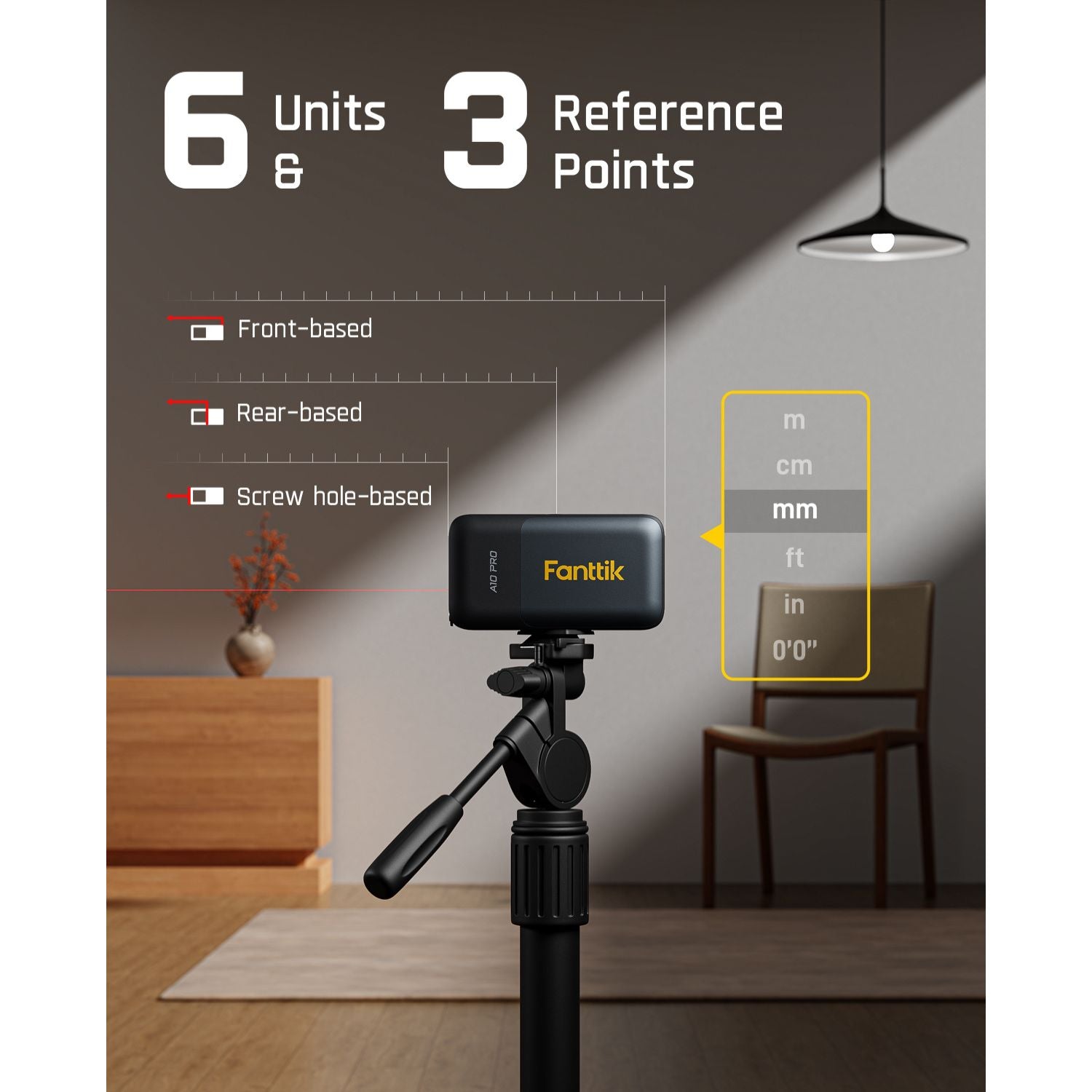Fanttik A10 Pro 2-in-1 Digital Laser Tape Measure
