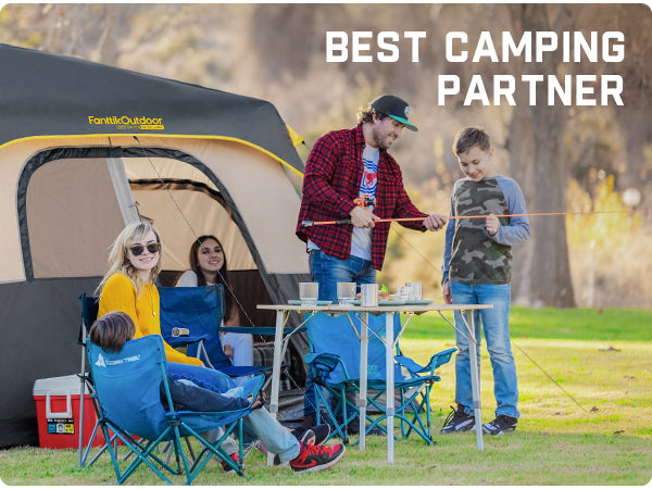FanttikOutdoor Zeta C8 Pro Instant Cabin Tent 8 Person Camping Tent Setup in 60 Seconds with Rainfly & Windproof Tent with Carry Bag for Family Camping & Hiking, Upgraded Ventilation