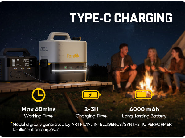 With a 4000mAh high-performance lithium battery, this NB10 Nano offers 40-60 minutes of runtime, freeing you from the constraints of water sources and power outlets.