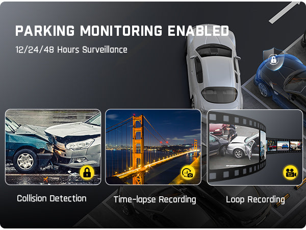 Fanttik JY30H Intelligent Hardwire Kit For C8 Ultra Duo Dash Cam