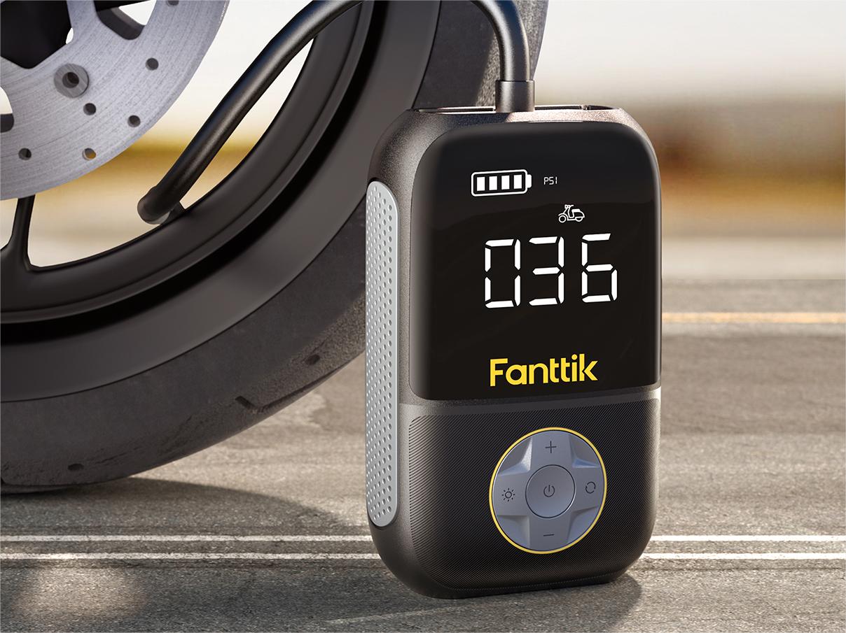 Fanttik X8 Portable Tire Inflator Black