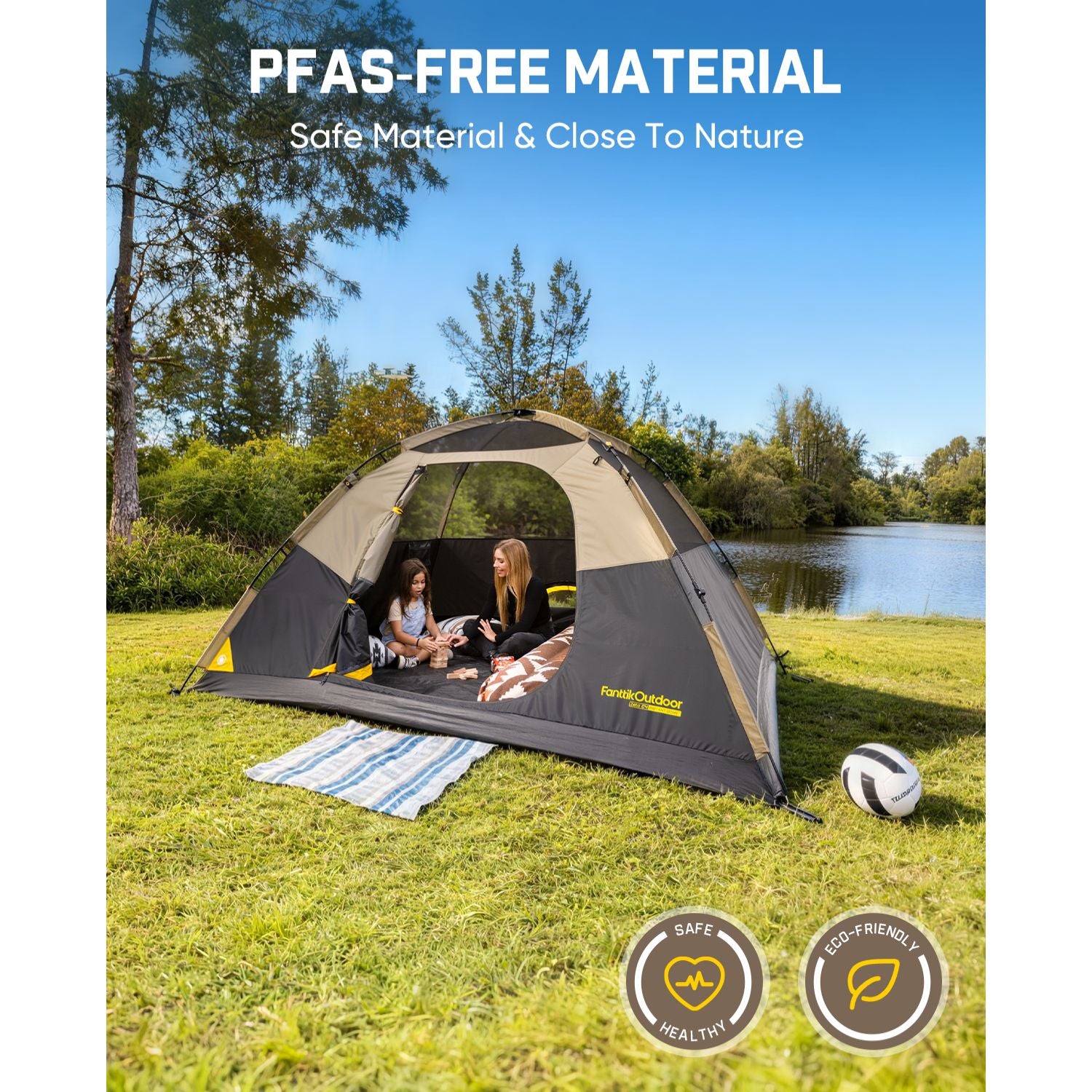 FanttikOutdoor Zeta C4 Camping Tent