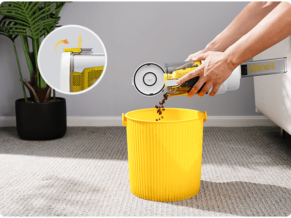 Fanttik RobustClean™ V9 Handheld Vacuum Cleaner, Portable Cordless Vacuum for Home Car Cleaning