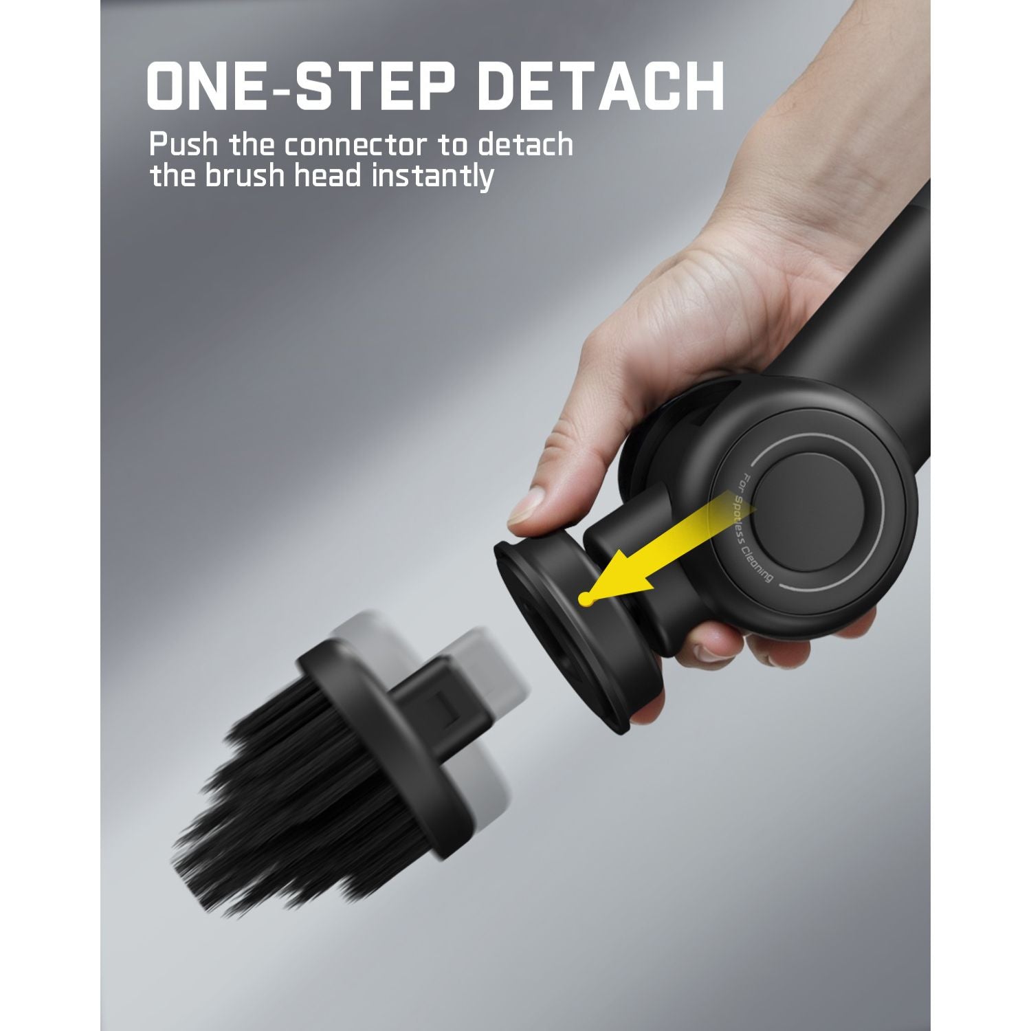 Fanttik G9 Pro Electric Scrubber, Dual-Speed (230/325 RPM) Rotary Cleaner with 6 Brush Heads, Adjustable Angle & Extendable Handle, IPX7 Waterproof, Type-C Charging for Bathroom, Tile, Grout