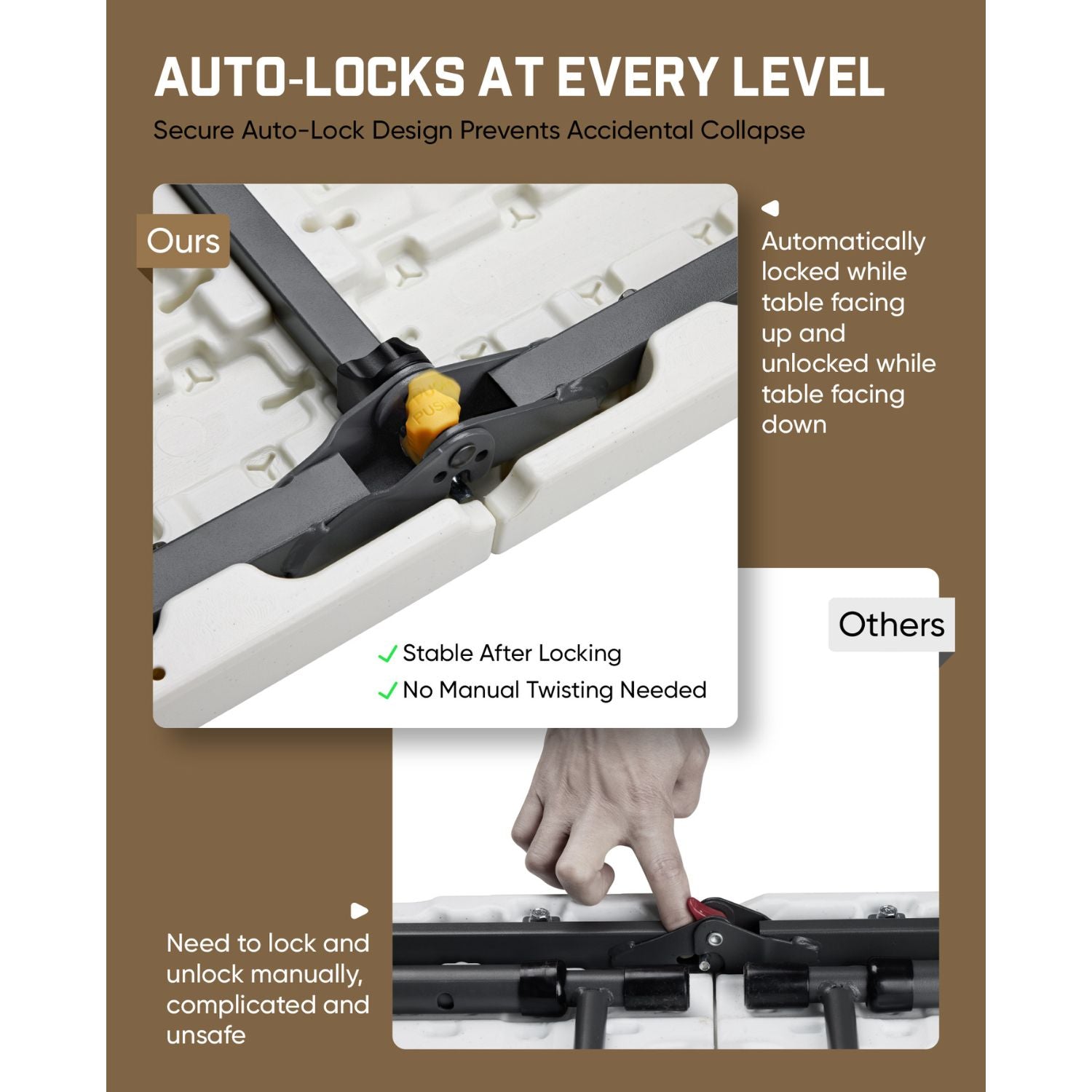 FanttikOutdoor Zeta X4 Pro 4ft Folding Table