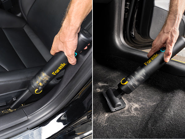 Fanttik 2-Pack Replacement HEPA Filter, Washable and Reusable Filter, Fits for Fanttik V8 Mate Car Vacuum